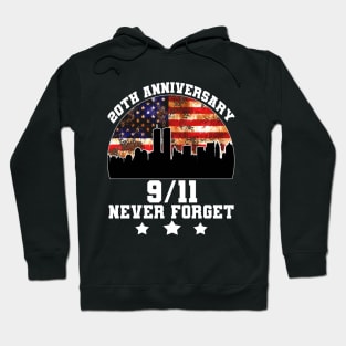 20th Anniversary 911 Never Forget Hoodie